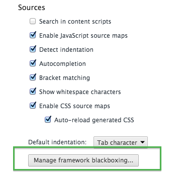 blackboxing-setting